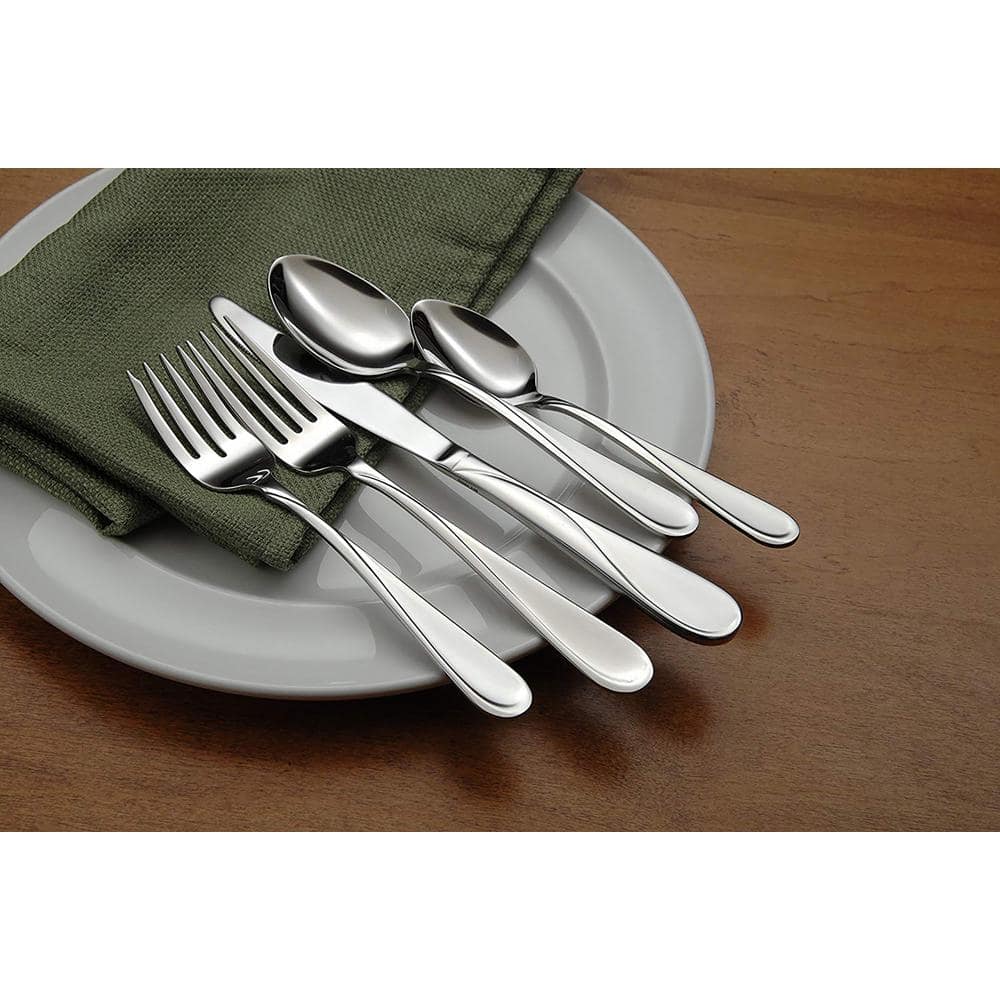 Oneida Flight 45 Piece Everyday Flatware Set, Service For 8