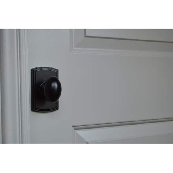 Italian Collection Canova Black Bed/Bath Door Knob Italian Collection Canova Black Bed/Bath Door Knob