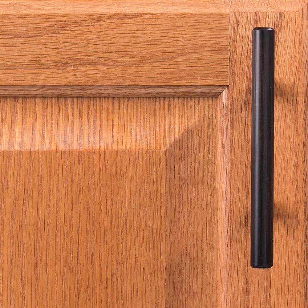 Vintage Bronze Modern Bar Pull Cabinet Handles with Mounting Hardware
