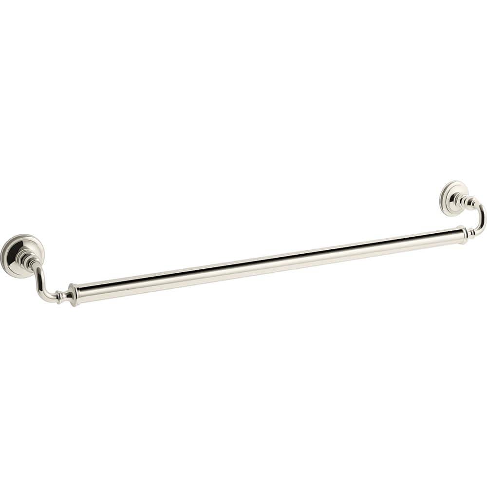 KOHLER Artifacts 36 in. Grab Bar in Vibrant Polished Nickel 25157SN