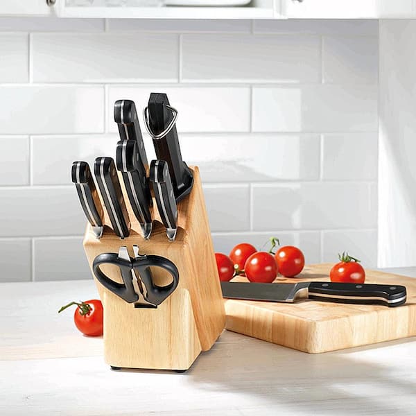 Stainless Steel 9 Piece Assorted Knife Block Set Chef's Knife Set