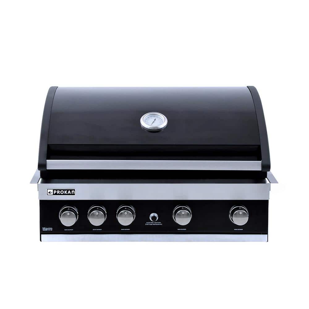 32 In. GT Maxim 5-Burner Built-In Propane Gas Grill