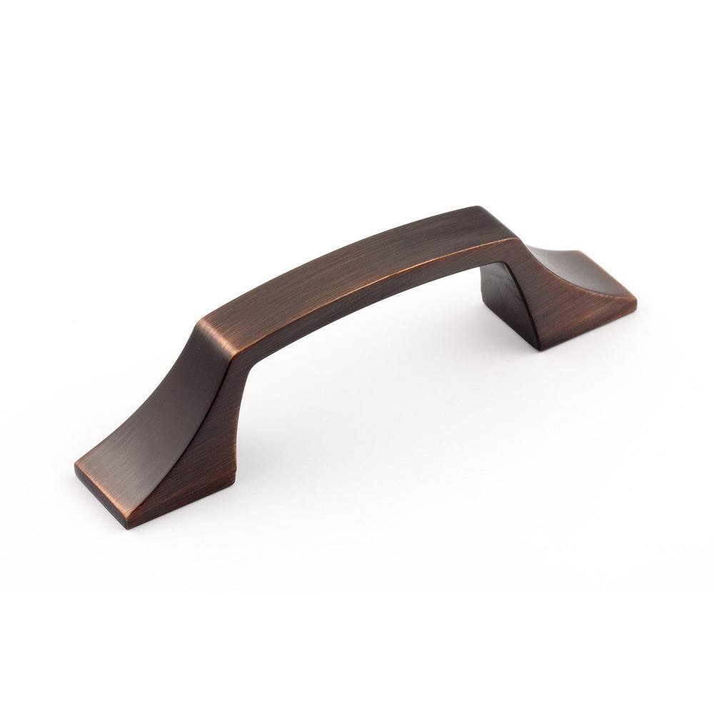 Rosemere Collection 3 in. or 3-3/4 in. (76 mm or 96 mm) Classic Brushed Oil-Rubbed Bronze Rectangular Cabinet Bar Pull price history on PriceWatchPro