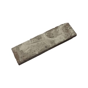 Sample Little Cottonwood 7.625 in. x 2.25 in. x 0.5 in. Genuine Clay Thin Brick (3-Piece)