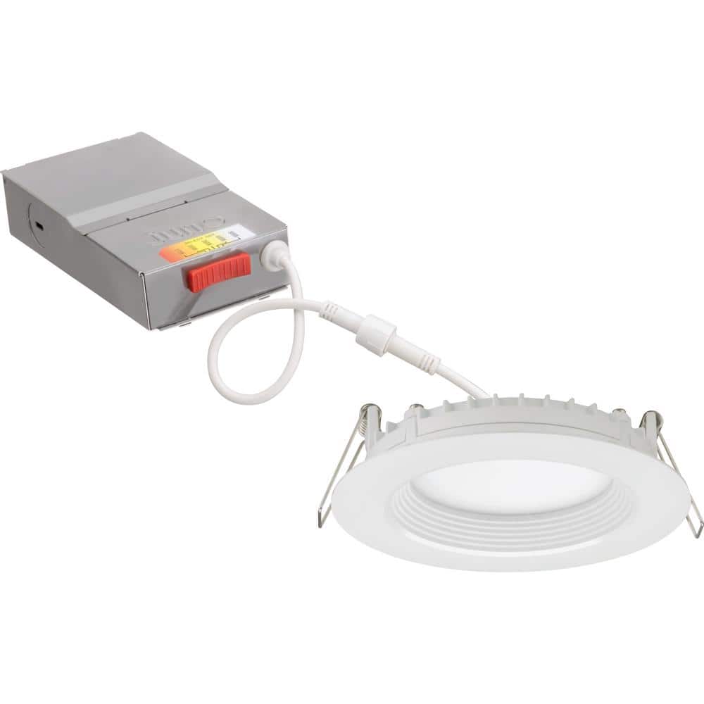 Wafer 5" White Aluminum LED Downlight for Indoor/Outdoor
