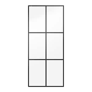 29-3/4 in. x 67-3/4 in. x 1/4 in. (6mm) Frameless Sliding Shower Door Glass Panels in Ingot (For 50-60 in. Doors)