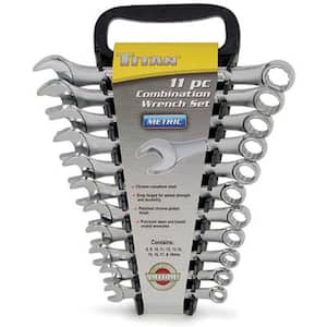 11-Piece Metric Combo Wrench Set