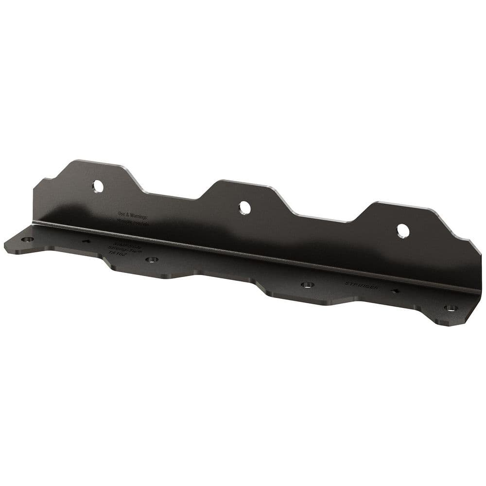 Outdoor Accents TAPC 10-1/4 in. ZMAX, Black Powder-Coated Staircase Angle price history on PriceWatchPro