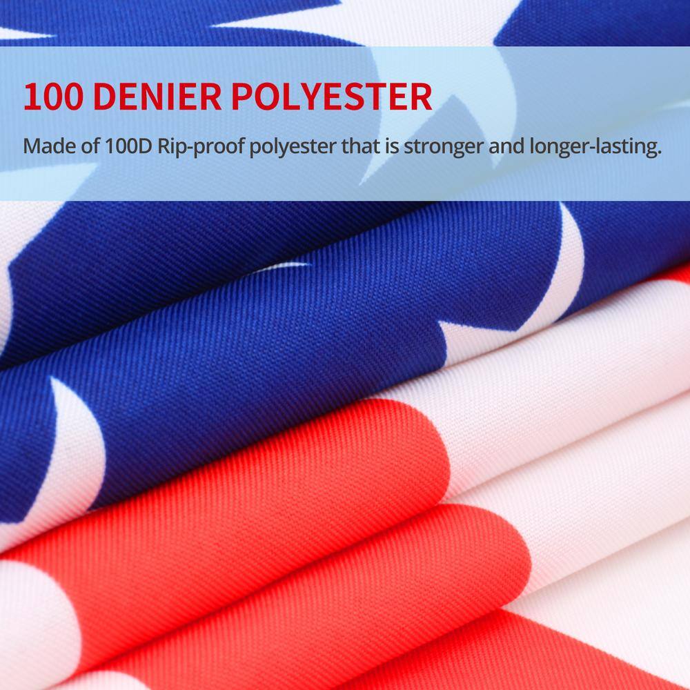 Patriotic American Flag 3x5 Ft Polyester House Banner