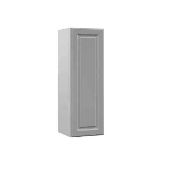 Hampton Bay Designer Series Elgin Assembled 12x36x12 in. Wall Kitchen Cabinet in Heron Gray
