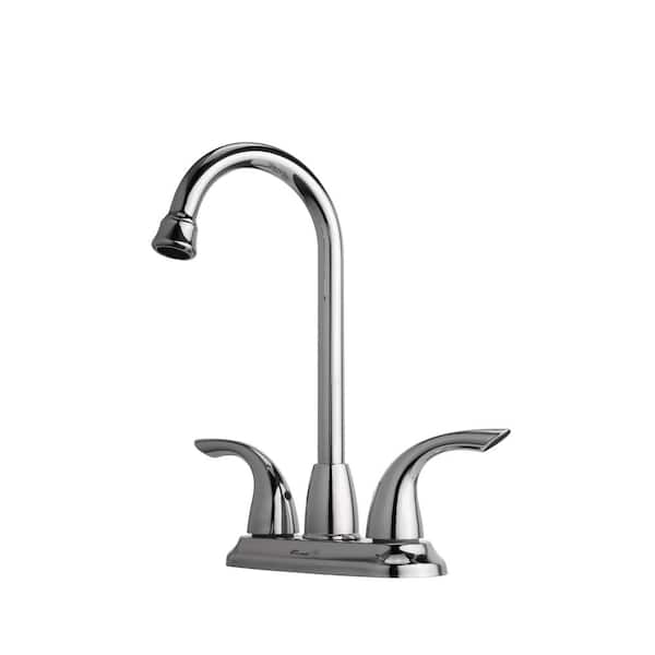 CMI Grand Double-Handle Bar Faucet in Polished Chrome