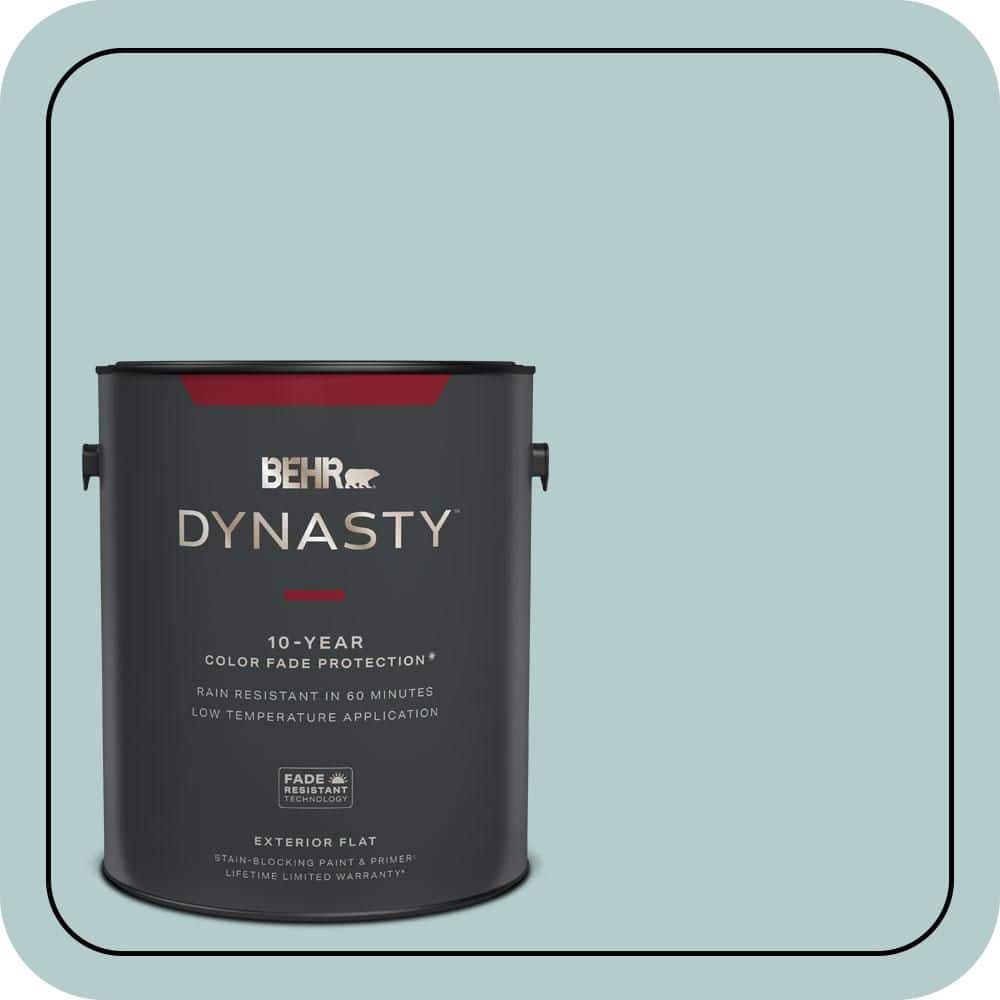 1 gal. #PPU13-15 Clear Pond Flat Exterior Stain-Blocking Paint & Primer price history on PriceWatchPro