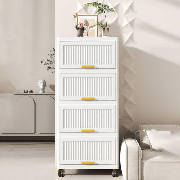 CSC DECOR INC 38 in. H Plastic Movable Storage Cabinet 4