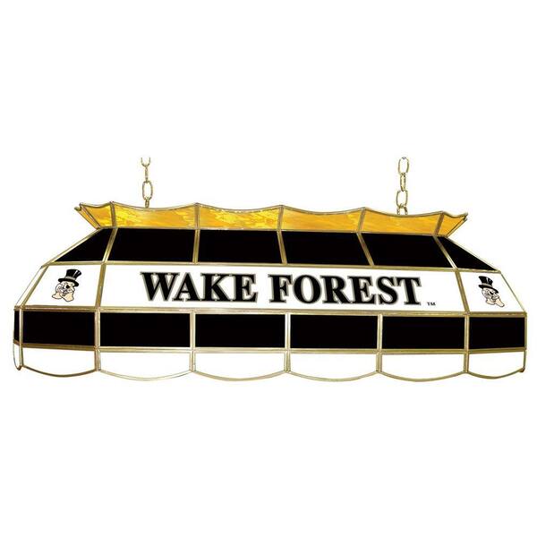 Trademark Wake Forest University 40 in. Gold Tiffany Light