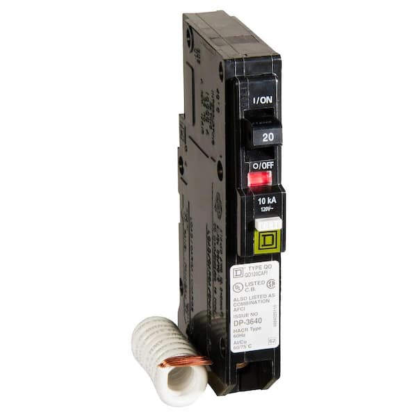 QO 20 Amp Single-Pole Combination Arc Fault Circuit Breaker (6-Pack)
