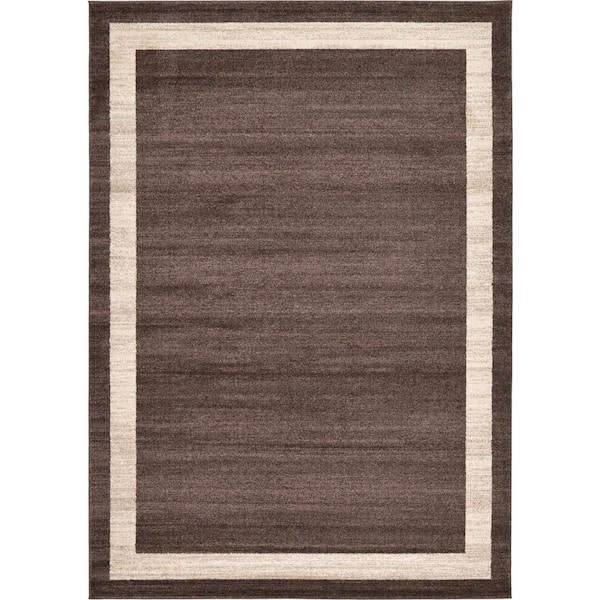 Unique Loom Del Mar Maria Brown 7' 0 x 10' 0 Area Rug