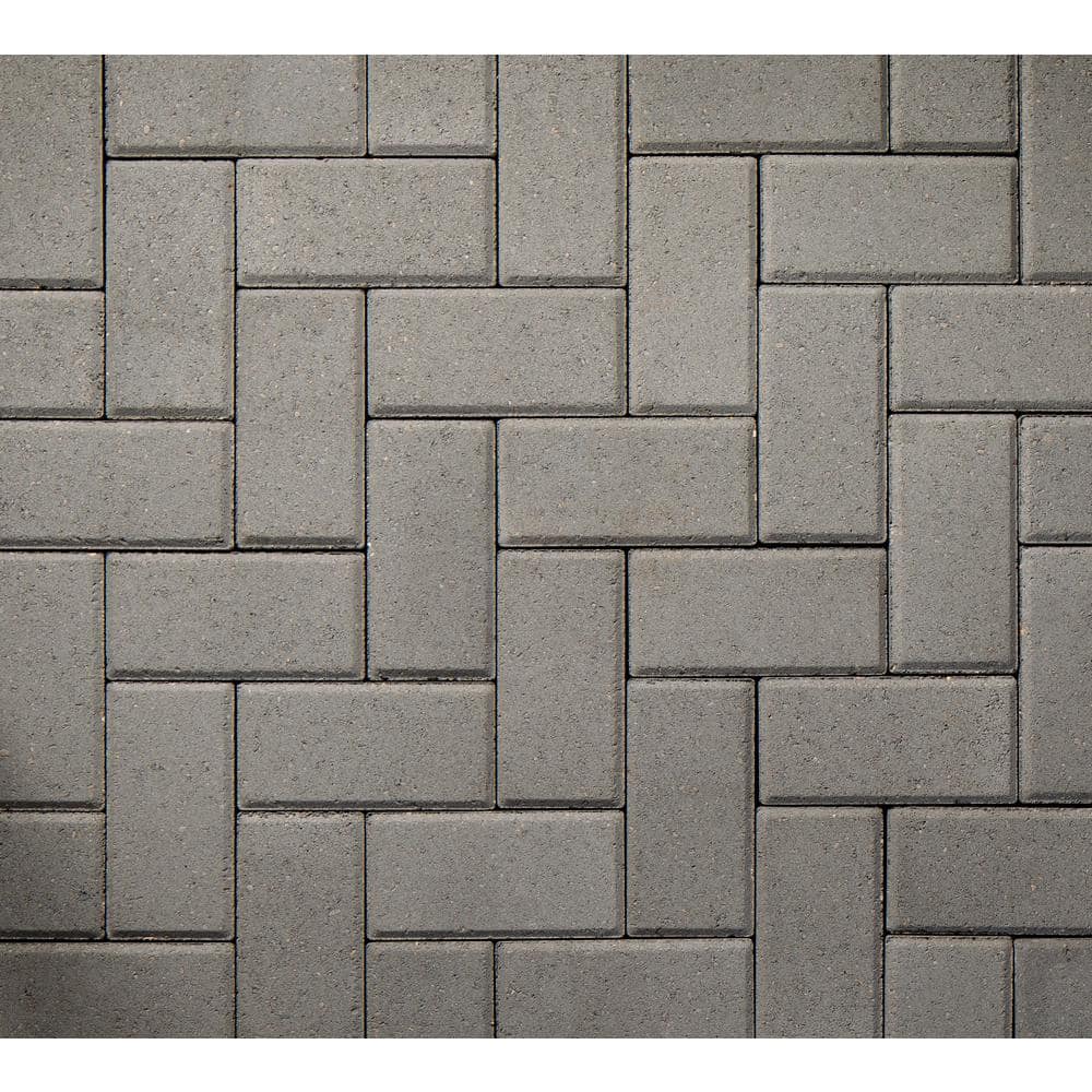 Oldcastle 8 in. L x 4 in. W x 2.25 in. H 60mm Foundry Holland Pavers ...