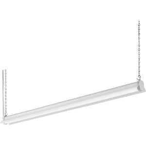 2.8 ft. 34-Watt White Integrated LED Shop Light