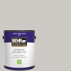 1 gal. #PPU26-09 Graycloth Ceiling Flat Interior Paint