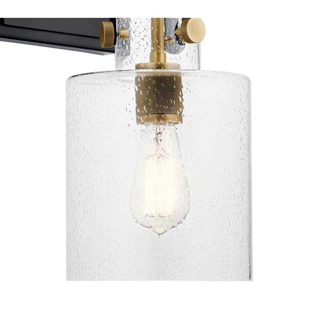 Kitner Polished Nickel 7" Modern Cylinder Wall Sconce