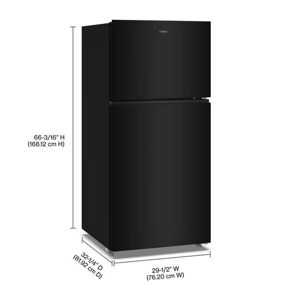 Whirlpool 29.5 in. 19.3 cu. ft. Freestanding Top Freezer
