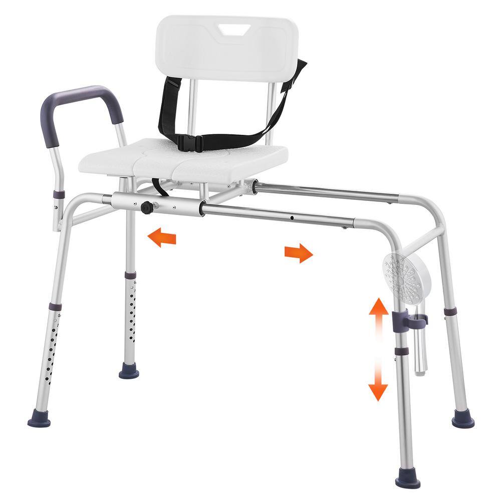 Delta DF565 Adjustable Bath Transfer Bench, White - Ubuy UK