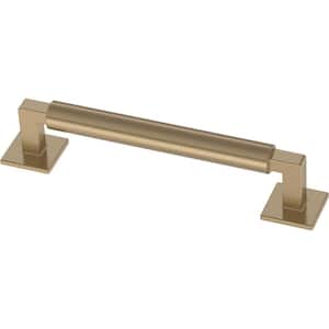Modern Post 5-1/16 in. (128 mm) Champagne Bronze Cabinet Drawer Pull