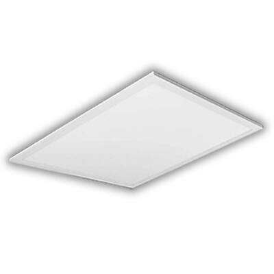 HALCO LIGHTING TECHNOLOGIES 2 ft. x 4 ft 128-Watt Equivalent White Edge ...