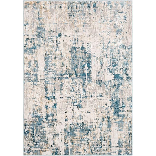 Fortunata Blue 2 ft. x 3 ft. Indoor Area Rug