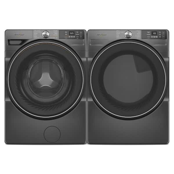 Whirlpool 4.5 cu. ft. Front Load Washer in Volcano Black with