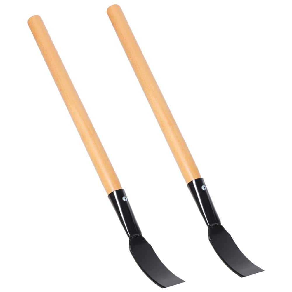 "2PACK 25 Inch Bark Spud, Wood Handle Log Peeler with 8""×2"" Blade for Bark Removal" price history on PriceWatchPro