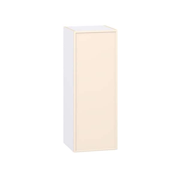 Fairview 15 in. W x 14 in. D x 40 in. H Slim Shaker Assembled Wall Kitchen Cabinet in Washed Linen