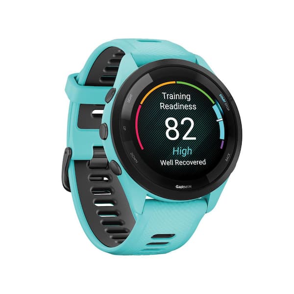 Garmin Forerunner 265 Running Smartwatch with Black Bezel 1.81 x