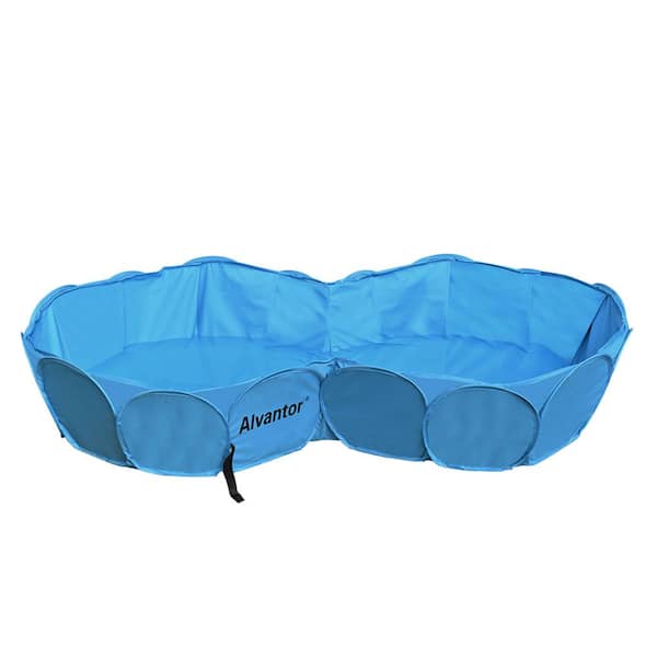 Alvantor Double Swimming Pool Foldable Portable Indoor Outdoor