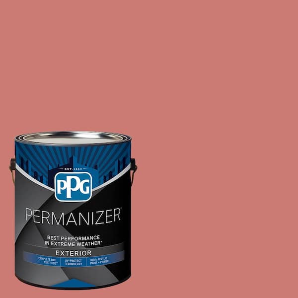 1 gal. PPG1057-5 Chili Pepper Semi-Gloss Exterior Paint