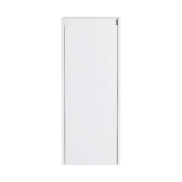 11.81 in. W x 9.81 in. D x 29.5 in. H Bathroom Storage Wall Cabinet in White