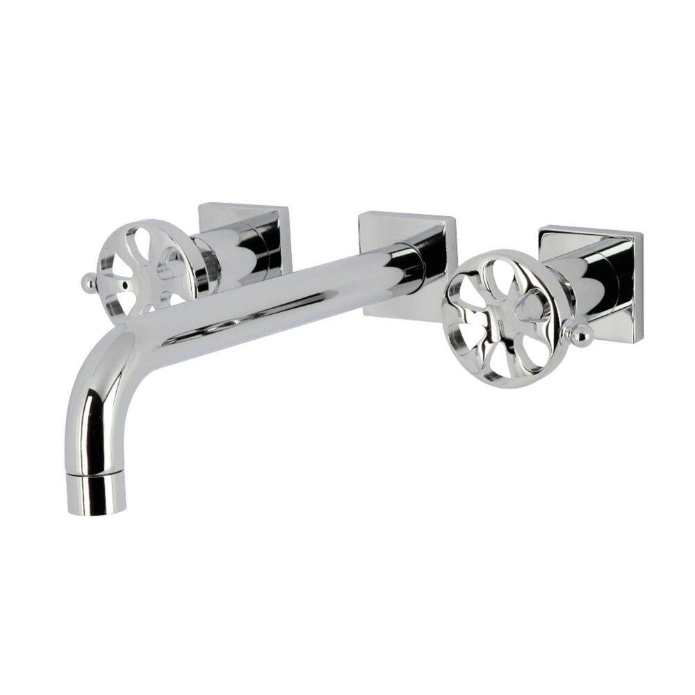 2-Handle Wall Mount Roman Tub Faucet in Polished Chrome (Valve Included) price history on PriceWatchPro