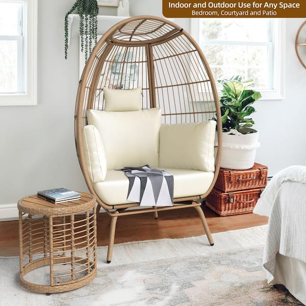 Stationary egg chair discount walmart