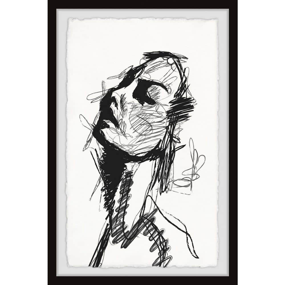 Learn to Love by Marmont Hill Framed People Art Print 30 in. x 20 in.