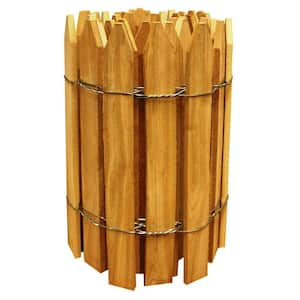 Vigoro 37.1 in. H x 45.35 in. W Cedar Garden Fence Panel 860664 - The Home  Depot