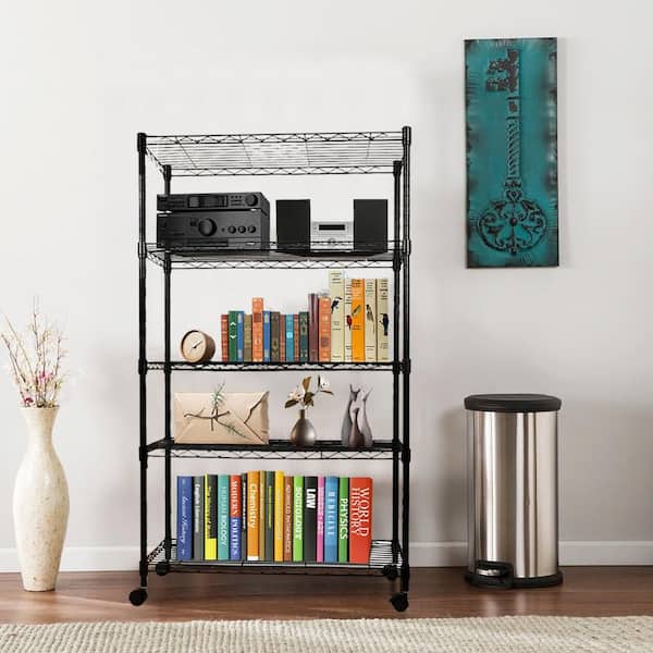 Free-standing Shelving Unit Industrial Style, Freestanding