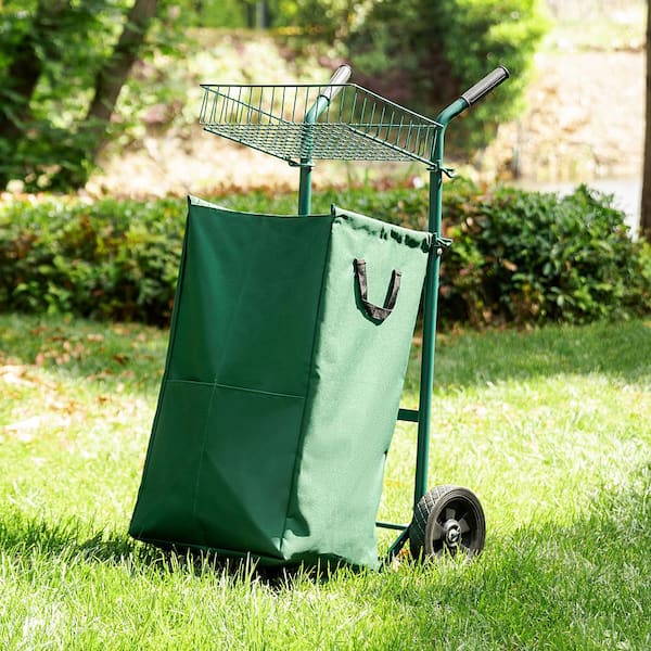 Heavy-duty Oxford Fabric Leaf Bag - Perfect For Garden Lawn Waste
