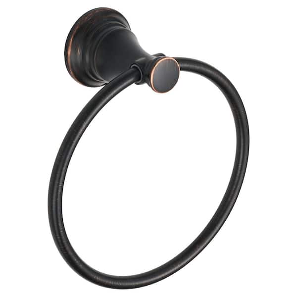 American Standard Delancey Wall Mounted Towel Ring in Legacy Bronze