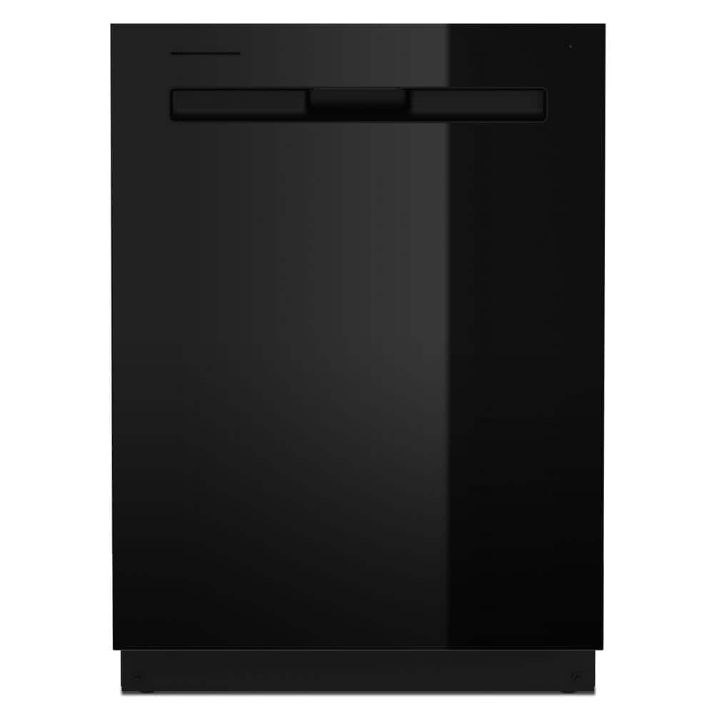 Maytag 24 in. Black Top Control Built-in Tall Tub Dishwasher with Dual Power Filtration and ENERGY STAR, 47 dBA