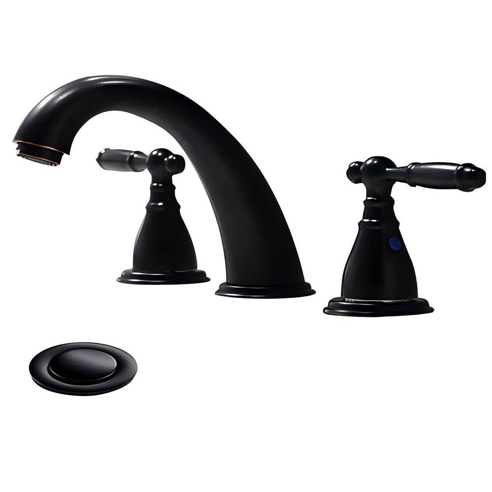 8 Inch 3 Hole Oil Rubbed Bronze Widespread Bathroom Faucet, Lavatory 2 Handles Vanity Sink Faucet price history on PriceWatchPro