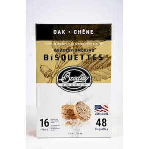 Bradley Smoker Alder Flavor Bisquettes (48-Pack) BTAL48
