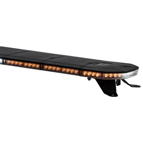 Buyers Products 54 in. Amber/Clear LED Light Bar with Warning