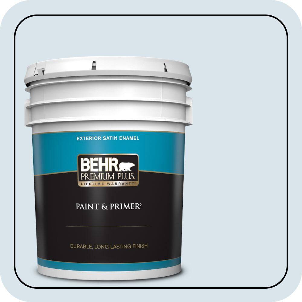5 gal. #570C-1 Arctic Shadow Satin Enamel Exterior Paint & Primer price history on PriceWatchPro