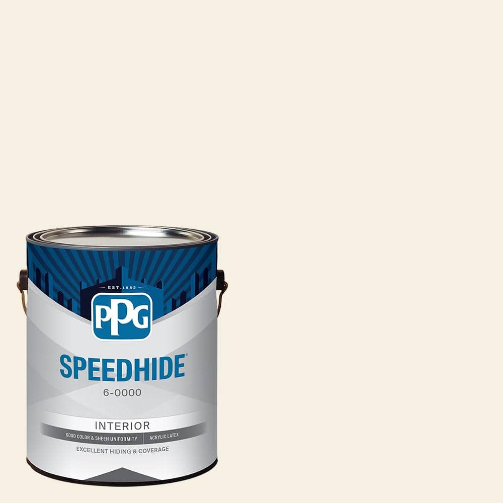 SPEEDHIDE 1 gal. PPG15-06 White Chip Ultra Flat Interior Paint