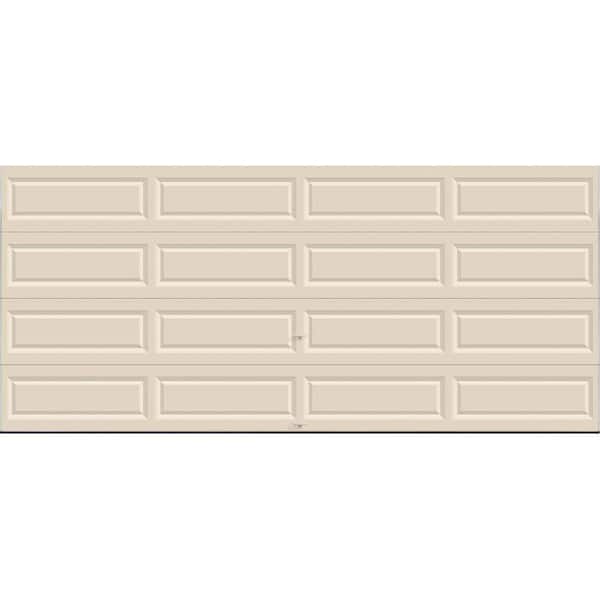 Non Insulated Solid Almond Garage Door, Almond Garage Door Color